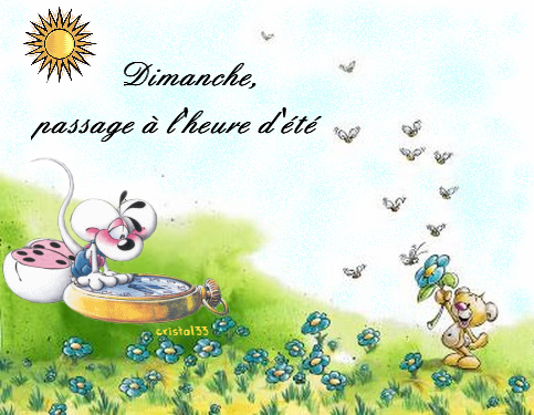 attention, demain, changement d'heure